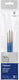 Winsor newton 5390606 cotman aquarelpenseel set – korte steel – 3-delig – ronde penselen maat 1, 3 5