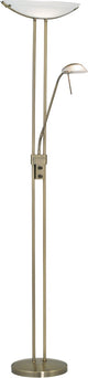 Eglo baya vloerlamp - klassiek - r7s g9 - 180 cm - brons wit - dimbaar