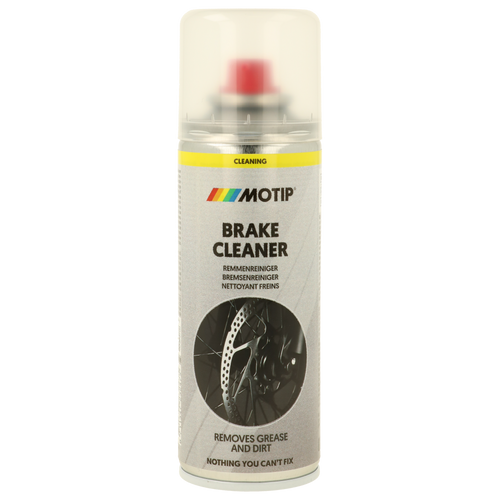 Motip Cycling brake cleaner 200ml. Remmenreiniger met hoog oplossend vermogen.