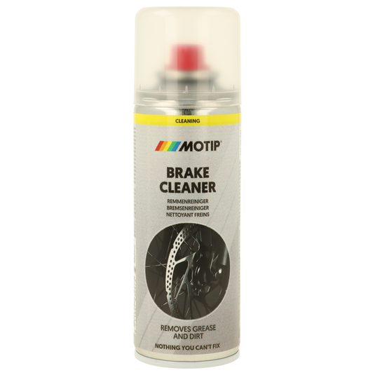 Motip Cycling brake cleaner 200ml. Remmenreiniger met hoog oplossend vermogen.