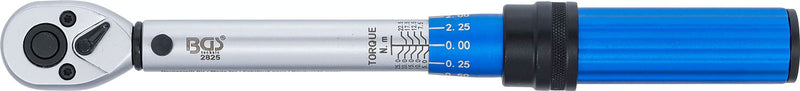 Load image into Gallery viewer, Bgs technic torque wrench 1 4 5-25 nm
