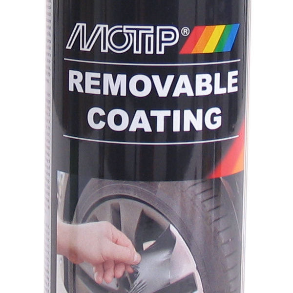 Coating Motip removable zwart 500ml