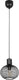Trio gila - hanglamp - zwart mat - excl. 1x e27 4 w - d: 23cm - plafondbevestiging - in hoogte verstelbaar