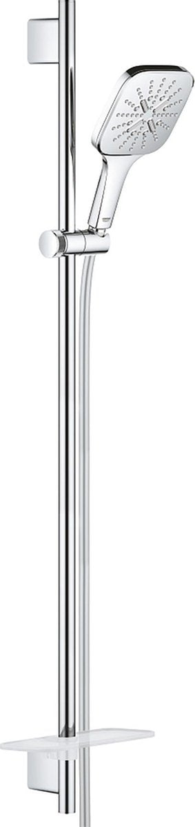 Grohe rainshower smartactive cube 130 douchestangset - 90 cm - met zeepschaal - chroom - 26587000