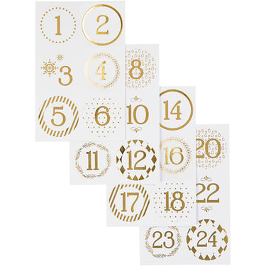 Http: www.cchobby.nl kerstkalender-cijfer-stickers-d-40-mm-vel-9x14-cm-goud-wit-4-vel-1-doos