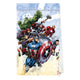 Globos papieren feestzakjes fsc avengers infinity stones, 4st.