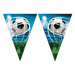 Globos papieren vlaggenlijn fsc voetbal fans, 3mtr.