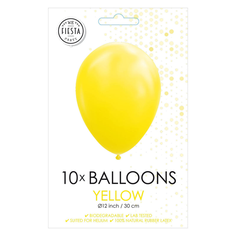 Load image into Gallery viewer, Globos Ballonnen Geel 30cm, 10st.
