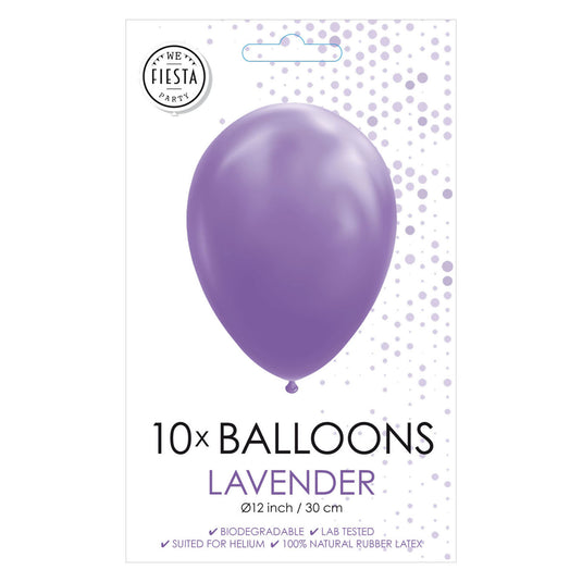 Globos ballonnen lavendel 30cm, 10st.