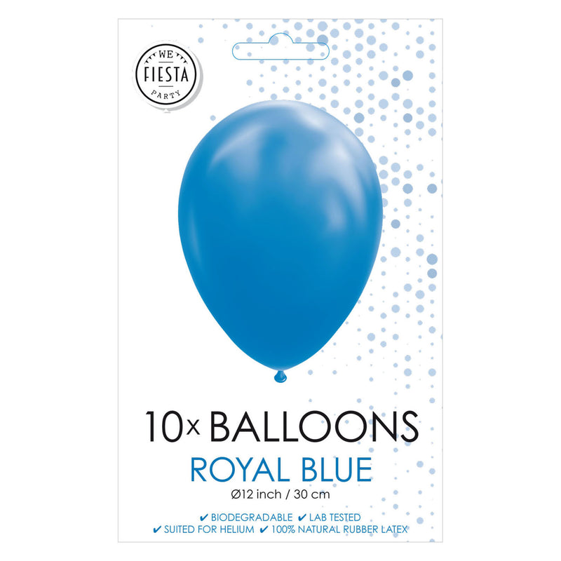 Load image into Gallery viewer, Globos ballonnen koninklijk blauw, 30cm, 10st.
