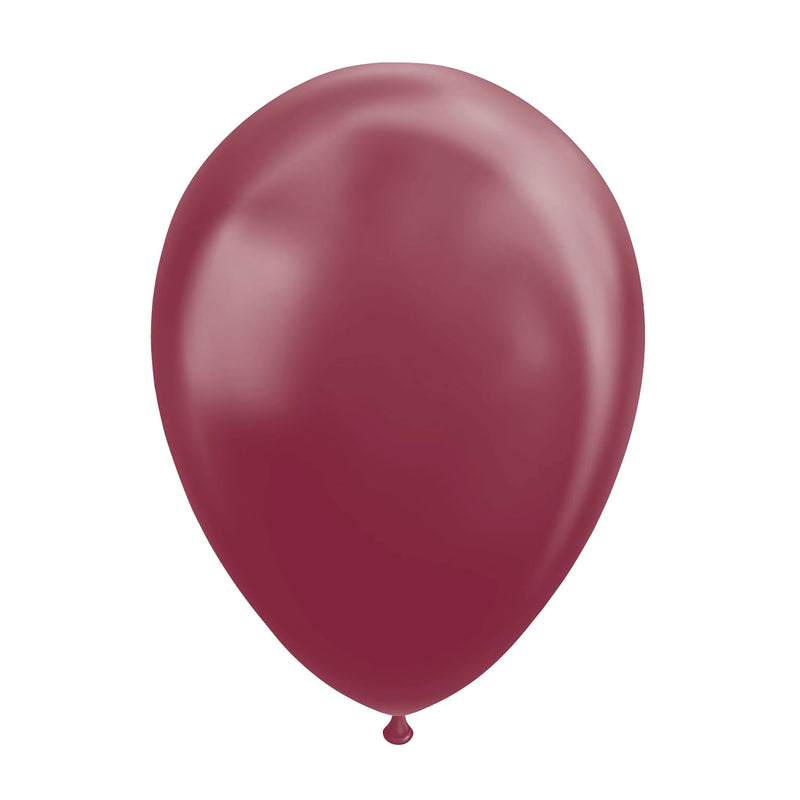 Load image into Gallery viewer, Globos Ballonnen Metallic Bordeaux 30cm, 10st.
