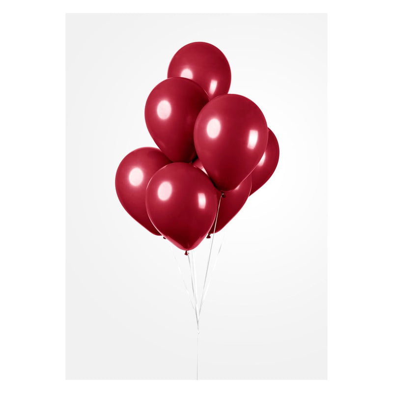 Load image into Gallery viewer, Globos Ballonnen Metallic Bordeaux 30cm, 10st.
