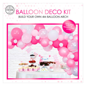 Globos ballonnen boog set roze