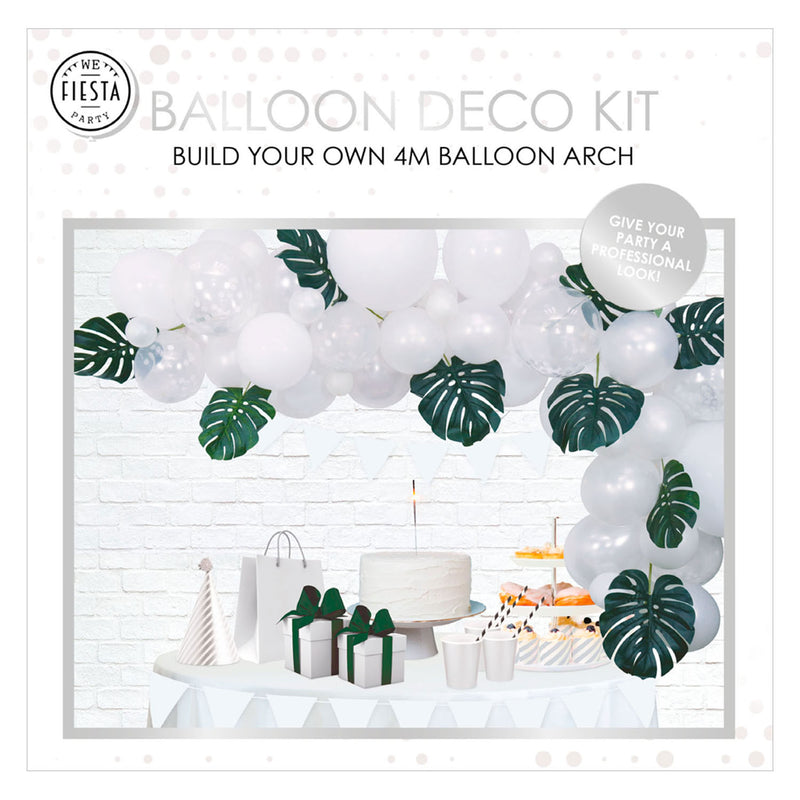 Load image into Gallery viewer, Globos ballonnen boog set wit
