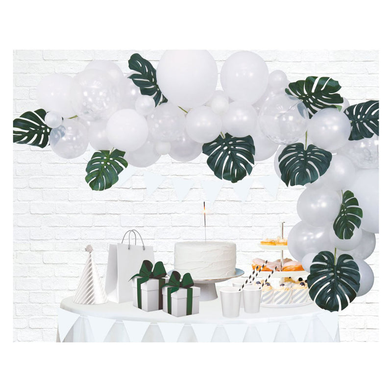 Load image into Gallery viewer, Globos ballonnen boog set wit
