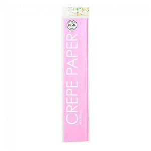Globos crepepapier baby roze, 50x250cm