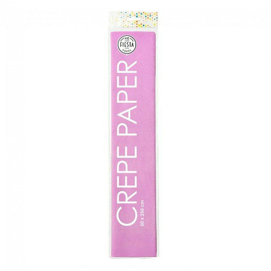 Globos crepepapier lila, 50x250cm