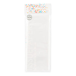 Globos tissuepapier 10 vellen wit, 50x70cm