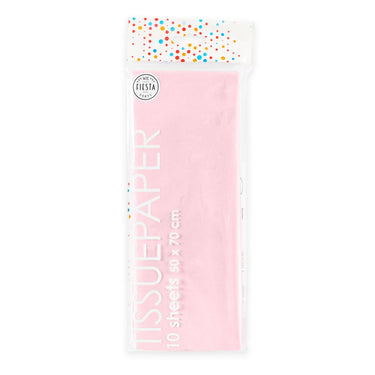 Globos tissuepapier 10 vellen baby roze, 50x70cm
