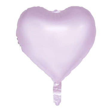 Globos folieballon 18 inch watercolors hearts - pastel paars