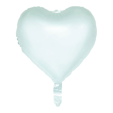 Globos folieballon 18 inch watercolors hearts - pastel groen