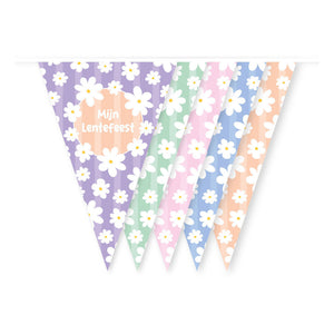 Globos vlaggenlijn madeliefjes mijn lentefeest - 10m
