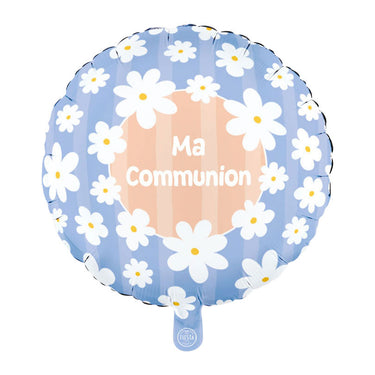 Globos folieballon 18 inch rond madeliefjes ma communion