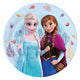 Globos papieren borden 23cm frozen idyllic wonder - 8st.