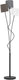 Eglo maronda vloerlamp - e14 - 152 cm - zwart antraciet wit bruin