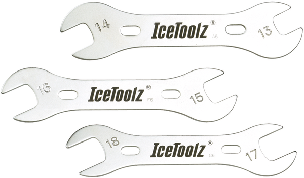 IceToolz conussleutelset 3-dlg 13x14mm 15x16mm 17x18mm