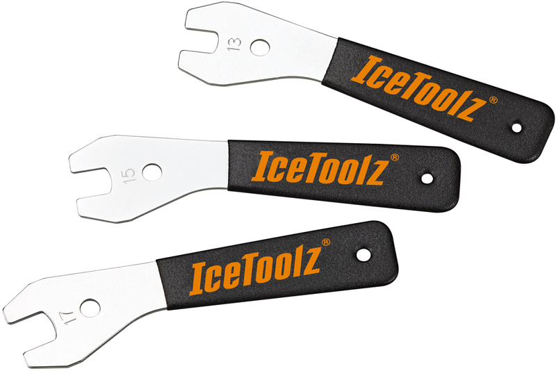 Load image into Gallery viewer, IceToolz conussleutel set 3-delig 13 15 17mm 24047X3

