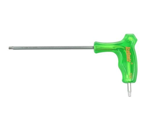 IceToolz Twinhead stersleutel torx met groen handvat T20