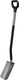 Fiskars 1066710 spade werkbreedte 193 mm d-greep