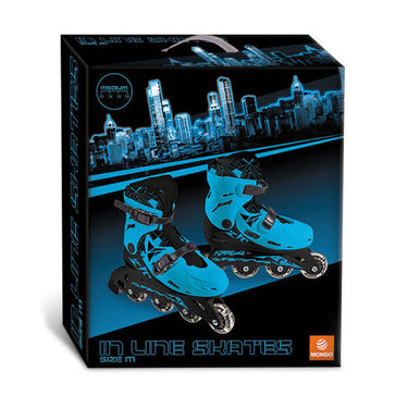 Mondo inline skates blauw, maat 33-36