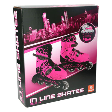 Mondo inline skates roze, maat 33-36