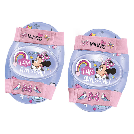 Mondo disney minnie rolschaatsen met beschermset