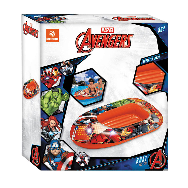 ギャラリービューアに画像をロードする, Mondo opblaasboot avengers 112 cm - marvel speelgoed boot waterpret.
