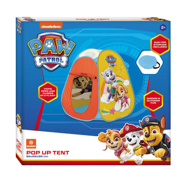 Mondo pop-up tent paw patrol.