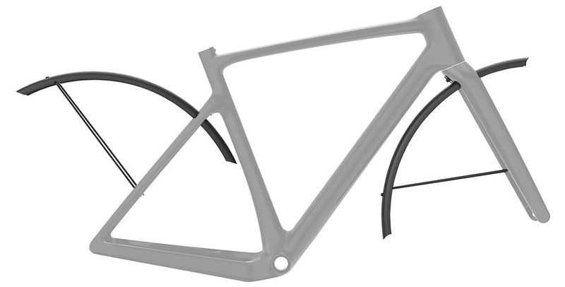 Load image into Gallery viewer, Syncros road gravel mudguard set
