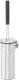Tiger boston comfort safety toiletborstel met houder - rvs geborsteld