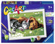 Ravensburger creart sleeping cats and dogs - schilderen op nummer voor kinderen
