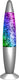 Partyfunlights - glitterlamp - zilver - multi-color led - usb - nachtlampje kinderen - 34 cm hoog