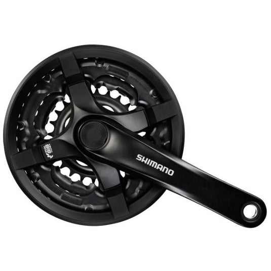 Shimano crankstel Tourney CG triple 28-38-48 175mm zw. -4mm