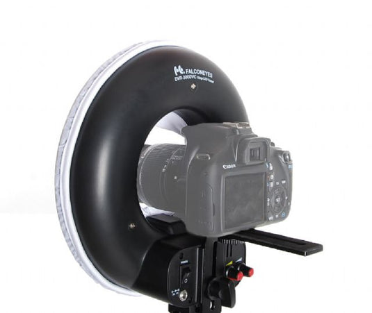 Falcon eyes bi-color led ringlamp dimbaar dvr-300dvc op 230v