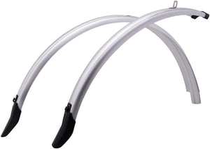 Victoria spatbordset fender set 28 silver