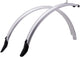 Victoria spatbordset fender set 28 silver