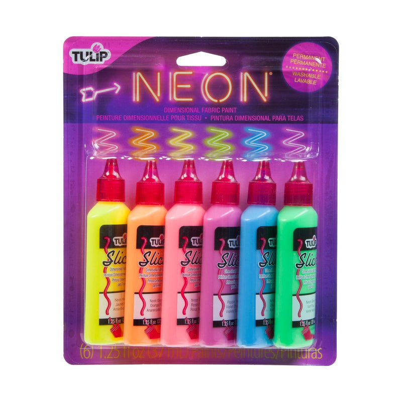 Load image into Gallery viewer, Tulip • 3d textielverf 37ml neon 6st.
