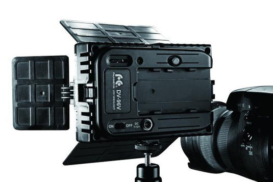 Falcon eyes led lamp set dimbaar dv-96v-k1 op batterij