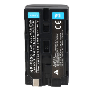 Falcon eyes accu np-f550 voor dv-60 dv-112v dv-126db