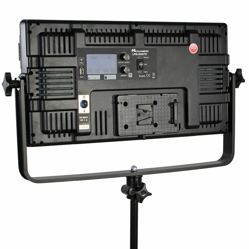 Load image into Gallery viewer, Falcon eyes wi-fi bi-color led lamp dimbaar lpw-2005td op 230v
